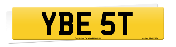 Registration number YBE 5T